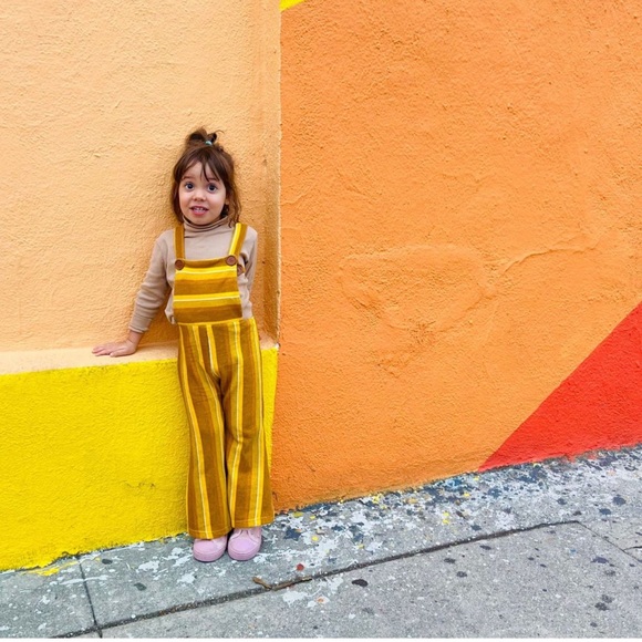 70s Terry Cloth Overalls — Theo (12-18 Months) - Picture 3 of 6